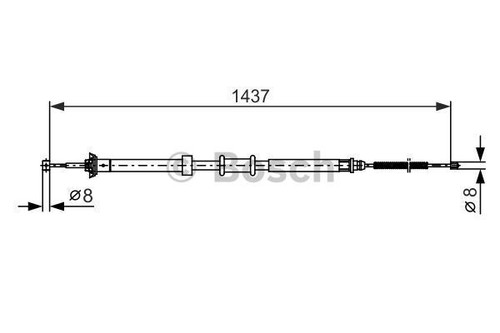 Bosch bremsseil 987 - 482, 391