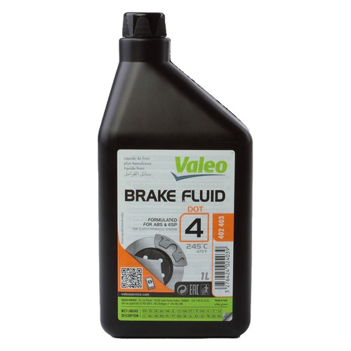 Valeo brake fluid dot4 l - valeo,